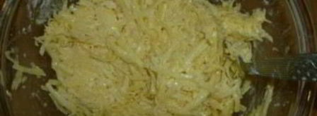 картофельные драники с сыром. Шаг 3