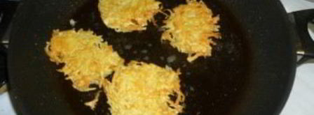 картофельные драники с сыром. Шаг 4