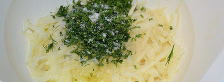 лосось на картофельном дранике. Шаг 3