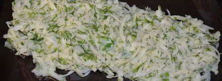 лосось на картофельном дранике. Шаг 4