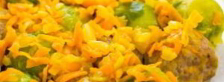 брюссельская капуста с фрикадельками. Шаг 11