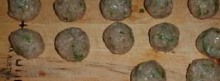 фарш для фрикаделек для супа. Шаг 3