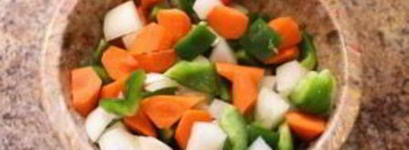 фрикадельки из курицы в чили соусе с овощами. Шаг 3