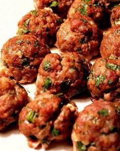 Фрикадельки из мясного фарша по-турецки