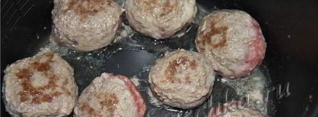 фрикадельки под соусом. Шаг 3