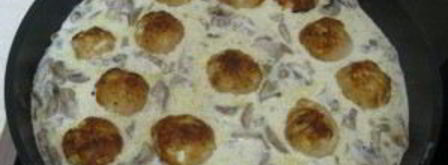 фрикадельки с грибами. Шаг 4