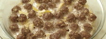 фрикадельки с картошкой в духовке. Шаг 10