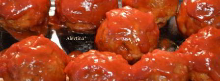 фрикадельки с клюквенным соусом. Шаг 4