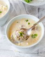 Фрикадельки с кукурузой