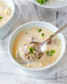 Фрикадельки с кукурузой