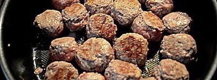 фрикадельки с пряной яблочной глазурью. Шаг 4