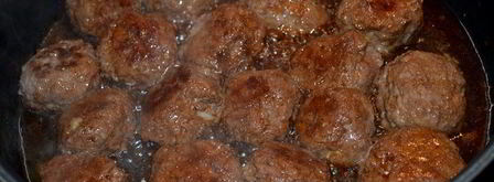 фрикадельки с пряной яблочной глазурью. Шаг 7