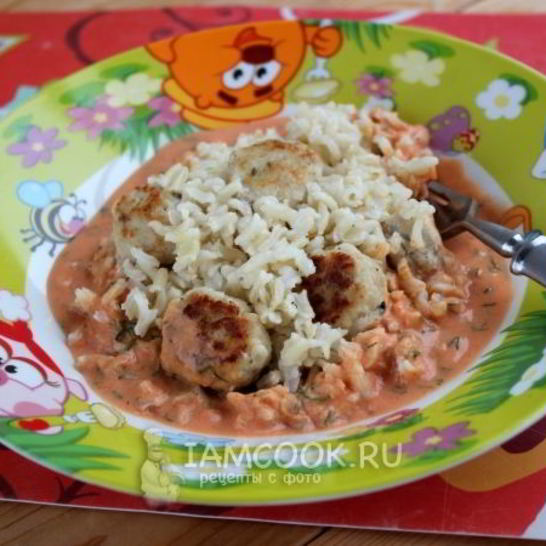 Рецепт фрикаделек с рисом