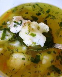 Фрикадельки с цветной капустой