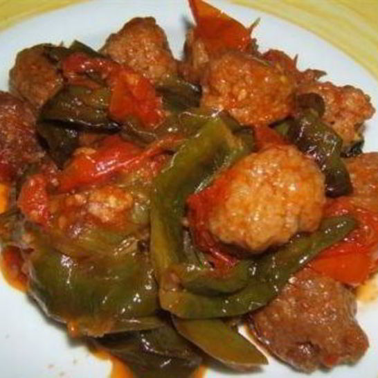 Рецепт фрикаделек с зелеными перчиками