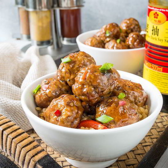 Рецепт фрикаделек в азиатскома стиле