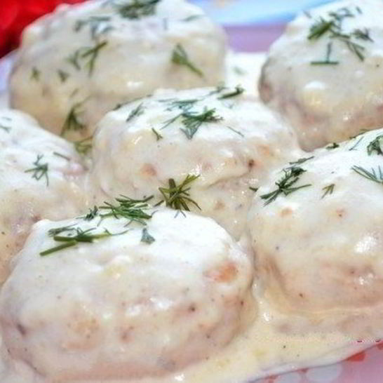 Рецепт фрикаделек в молочнома соусе