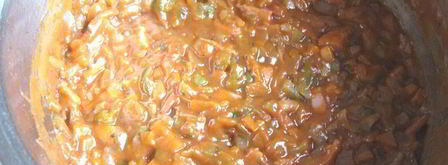 фрикадельки в пикантном соусе с пастой. Шаг 12