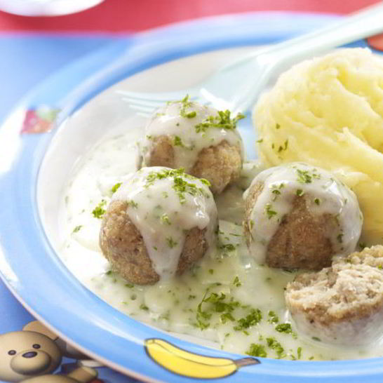 Рецепт фрикаделек в сливочном соусе