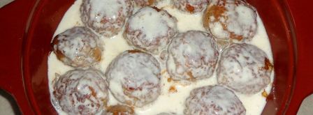 фрикадельки в сметанном соусе в духовке. Шаг 9