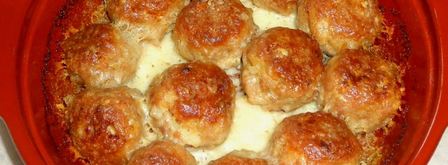 фрикадельки в сметанном соусе в духовке. Шаг 10