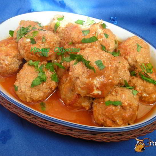 Рецепт фрикаделек в томатном соусе