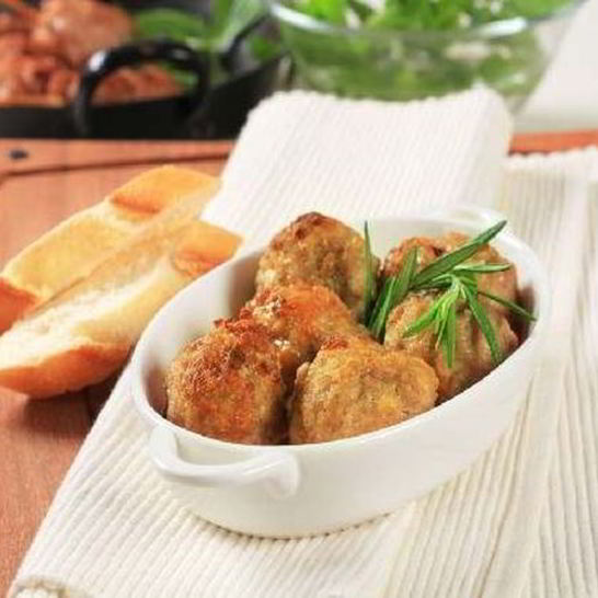 Рецепт куриных фрикаделек с маринованными грибами