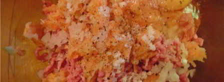 мясо-овощные фрикадельки для заморозки. Шаг 2