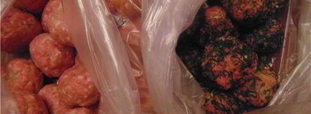 мясо-овощные фрикадельки для заморозки. Шаг 5