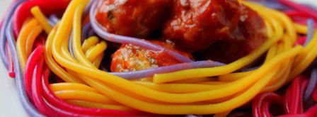 праздничные спагетти с фрикадельками. Шаг 8