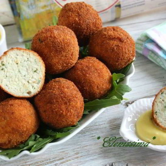 Рецепт рыбных фрикаделек с соусом айоли