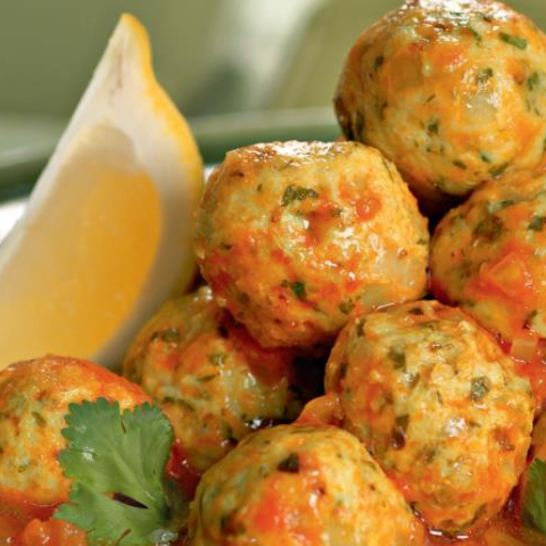 Рецепт рыбных фрикаделек в имбирном соусе