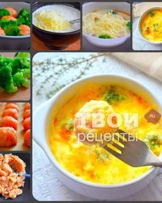 Рыбные фрикадельки в сливочном соусе