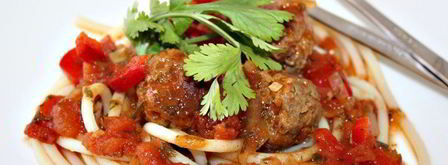 спагетти с фрикадельками sugo. Шаг 5