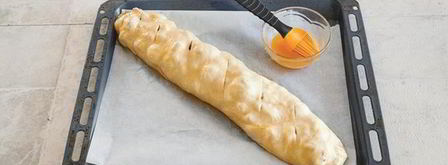 стромболи с фрикадельками. Шаг 6