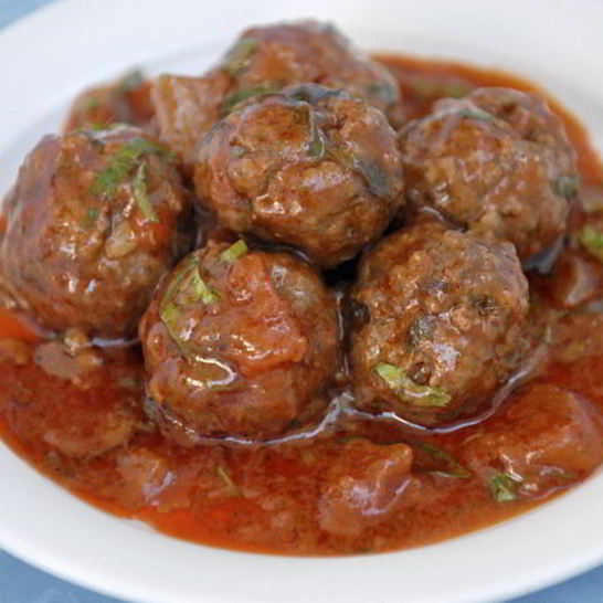 Рецепт тушеной капусты с фрикадельками