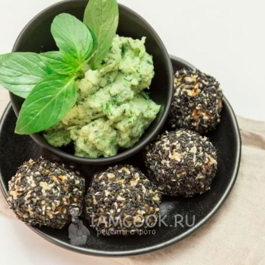 Рецепт закусочных куриных фрикаделек