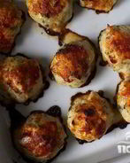 Запеченные куриные фрикадельки