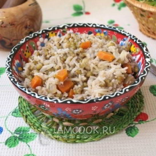 Рецепт гарнира из риса с машем