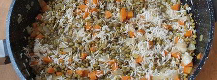 гарнир из риса с машем. Шаг 8