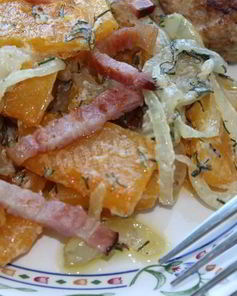 Гарнир из тыквы