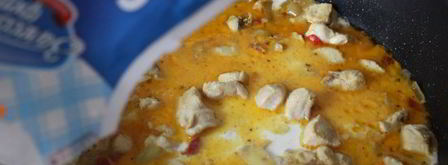 ароматный рис с курицей и овощами в сливках. Шаг 6