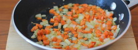 чечевица с креветками. Шаг 3