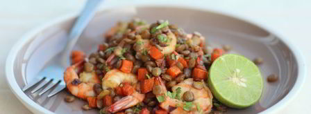 чечевица с креветками. Шаг 7