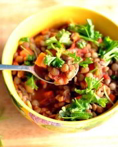 Чечевица в мультиварке