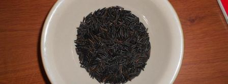 дикий рис с курицей-гриль и сливовым соусом. Шаг 2