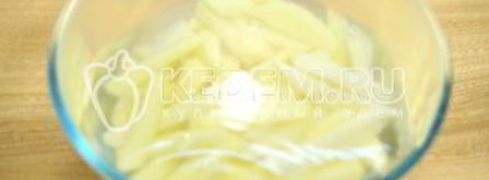 картофель фри. Шаг 3