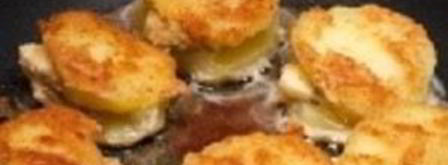 картофель и сыр с плесенью. Шаг 3