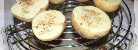 картофель печеный в микроволновке. Шаг 6