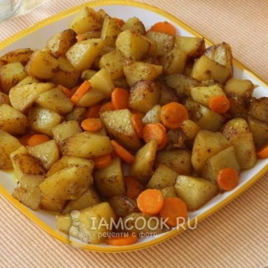 Рецепт картофеля по-индийски